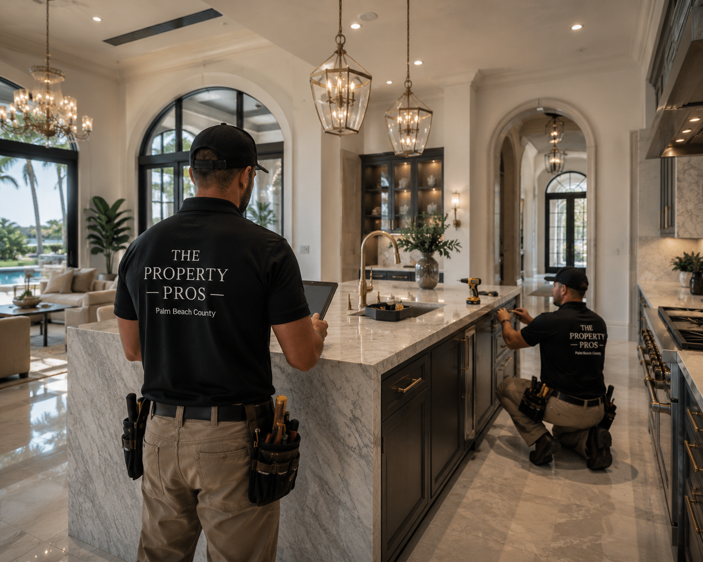 Licensed general contractor renovations Wesley Chapel Tampa Bay Florida kitchen remodel full home renovation veteran owned Property Pros 360