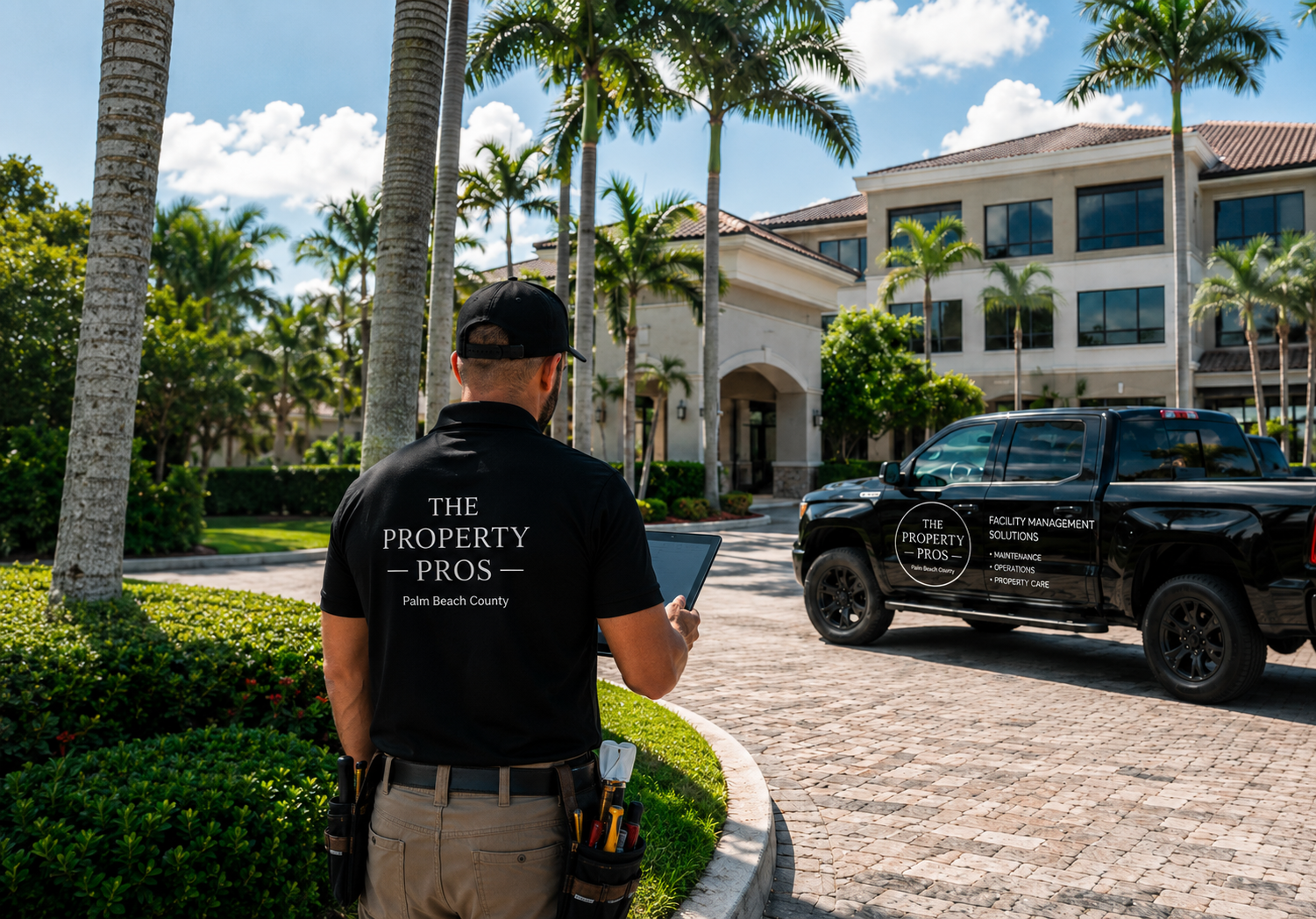 Facility management services Wesley Chapel Tampa Bay Florida HOA licensed general contractor property maintenance veteran owned Property Pros 360